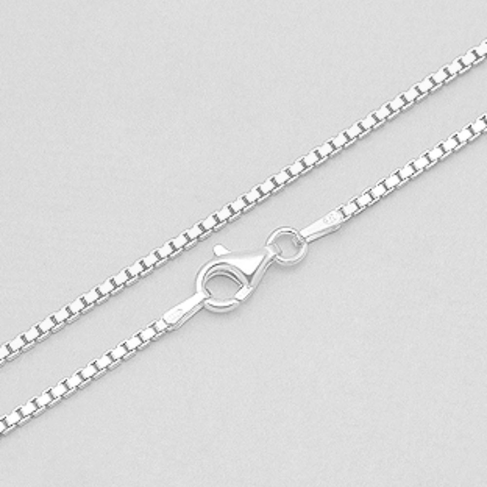 STERLING SILVER 1.5MM BOX CHAIN